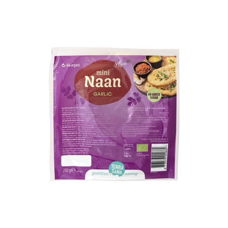 Mini-naan knoflook bioVoeding8713576002669