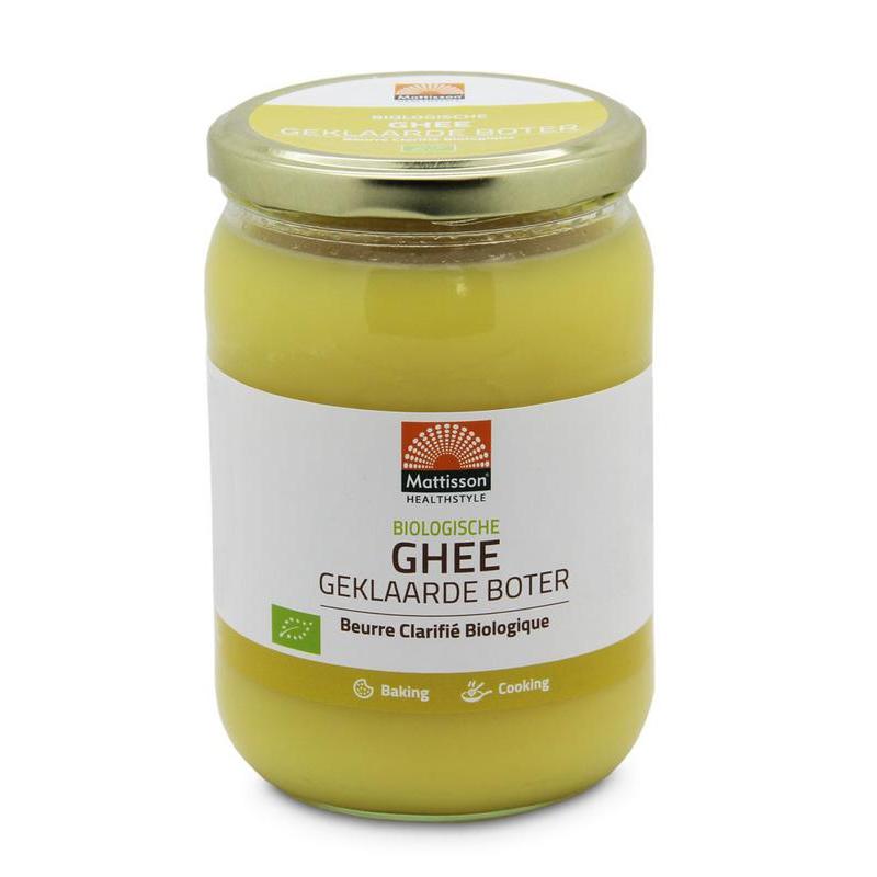 Ghee geklaarde boter bioOverig reform/levensmiddelen8717677966042