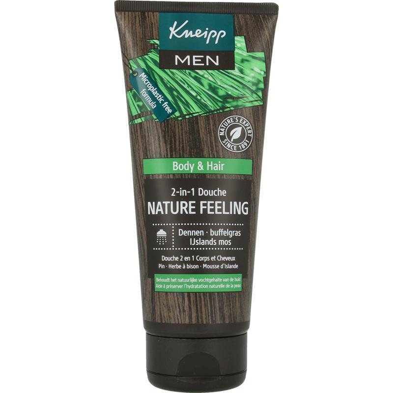 Men body & hair 2-in-1 douche nature feelingBad/douche4008233161990