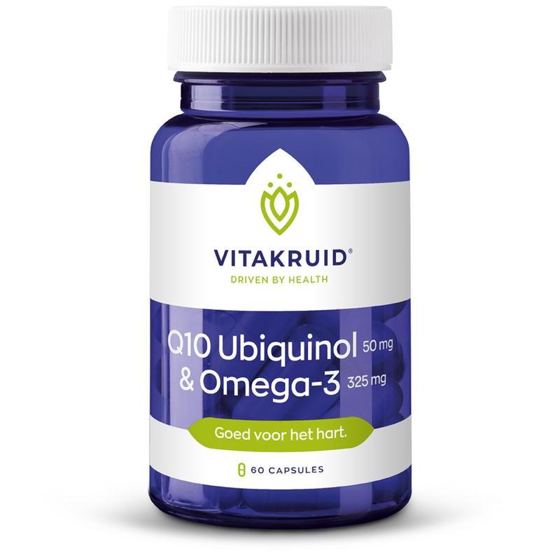 Q10 ubiquinol 50mg & omega-3 325mgOverig vitaminen/mineralen8717438691121