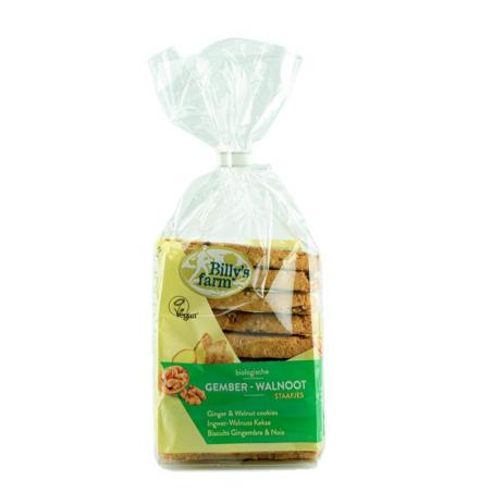 Gember walnootstaafjes bioKoek8711753002044