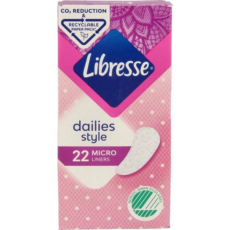 Inlegkruisjes microDamesverband/tampons7322541401270