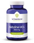 Betaine HCL 650 mg & pepsine 160 mgOverig gezondheidsproducten8717438691152