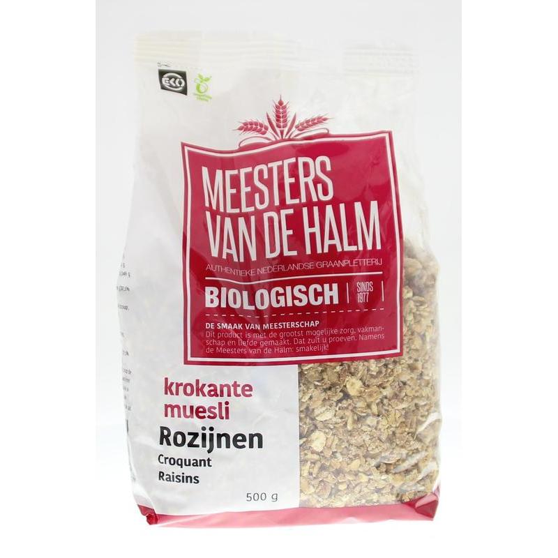 Krokante muesli rozijn bioVoeding8714266000149