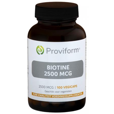 Biotine 2500 mcgOverig vitaminen/mineralen8717677123049