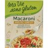 Macaroni van volkoren rijst glutenvrij bioVoeding3380380096341