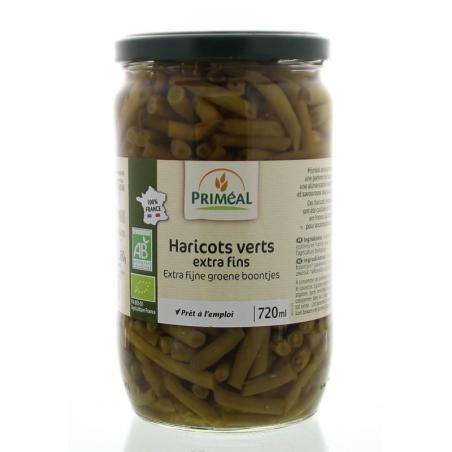 Haricots verts sperziebonen extra fijn bioVoeding3700477609191