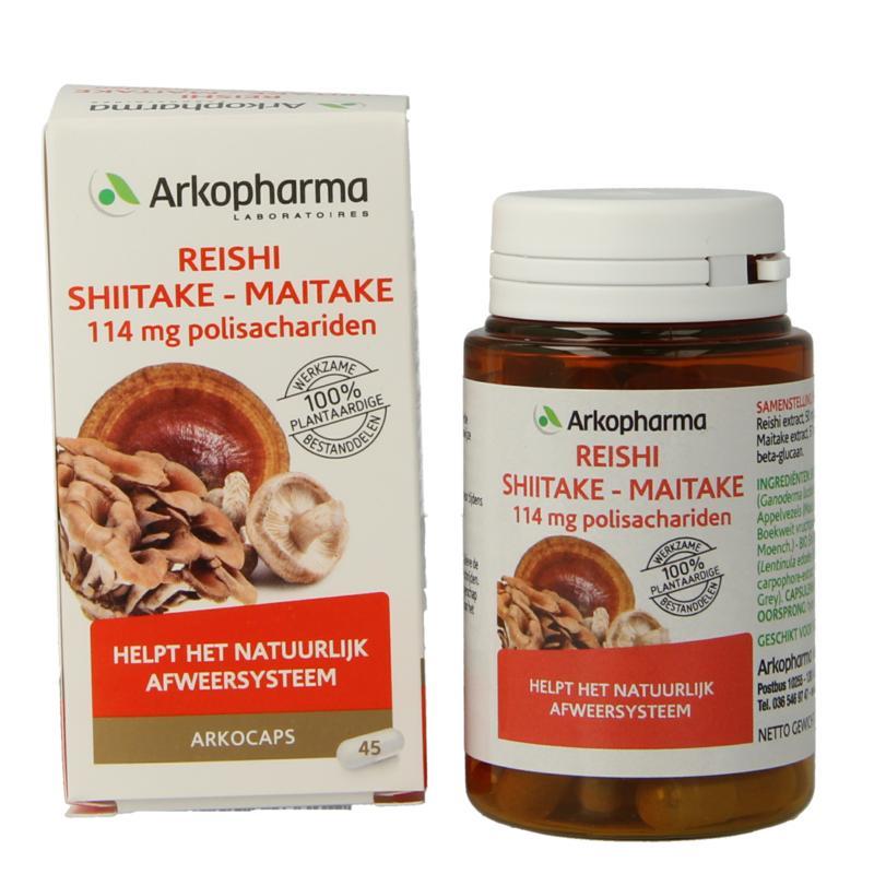 Reishi shiitake maitake bioFytotherapie8715345004744