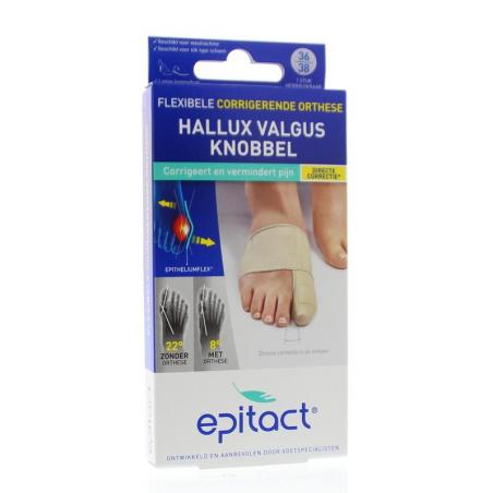 Hallux valgus corrigerende orthese maat 36/38Overig handen/voeten/benen3660396010402