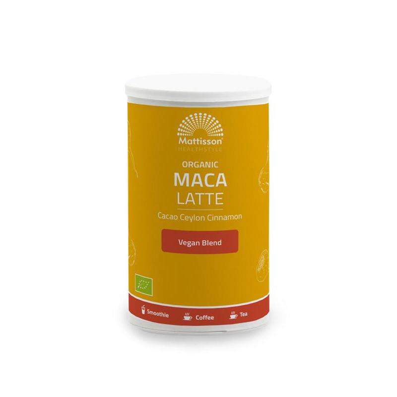 Latte maca cacao - ceylon kaneel bioKoffie/thee8717677967209