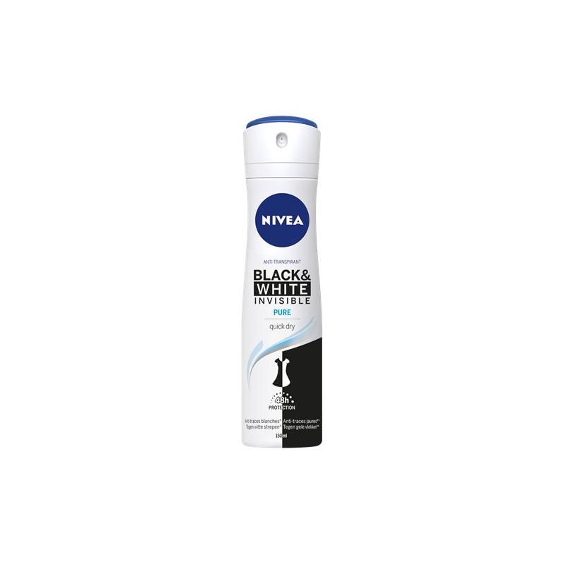 Deodorant invisible black & white pureDeodorant4005900457356