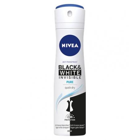 Deodorant invisible black & white pureDeodorant4005900457356