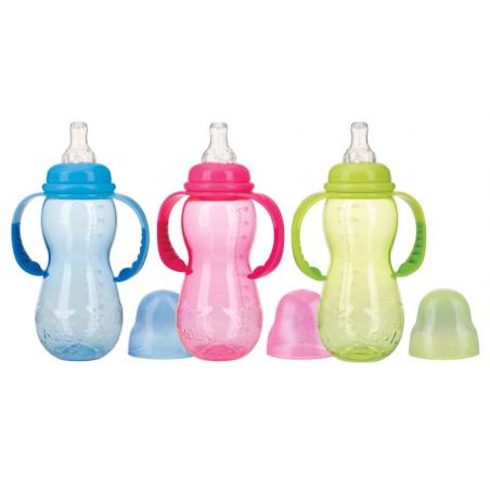 Fles standaard 320ml nondrip speen assortiOverig baby/peuter048526010981