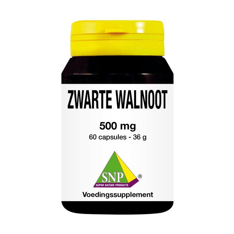 Zwarte walnoot 500mgOverig gezondheidsproducten8718591424427