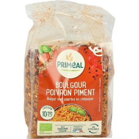 Bulgur met paprika en Spaanse peper bioVoeding3380380087776