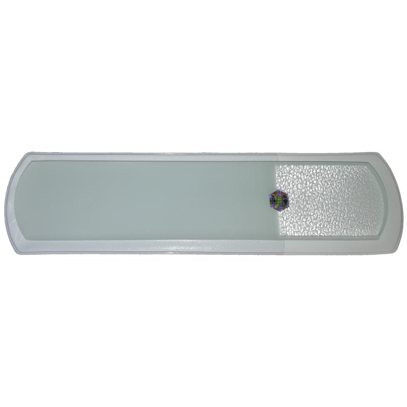 Pedicureschaaf glas 16,5cm met 2 vijlvlakkenStaalwaren handen/voeten/benen4003238010489