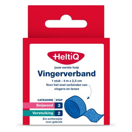 Vingerverband 4m x 2.5cmVerbandmiddelen8717484786840