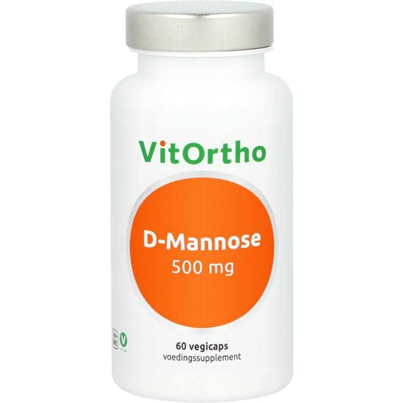 D Mannose 500 mgOverig vitaminen/mineralen8717056141343