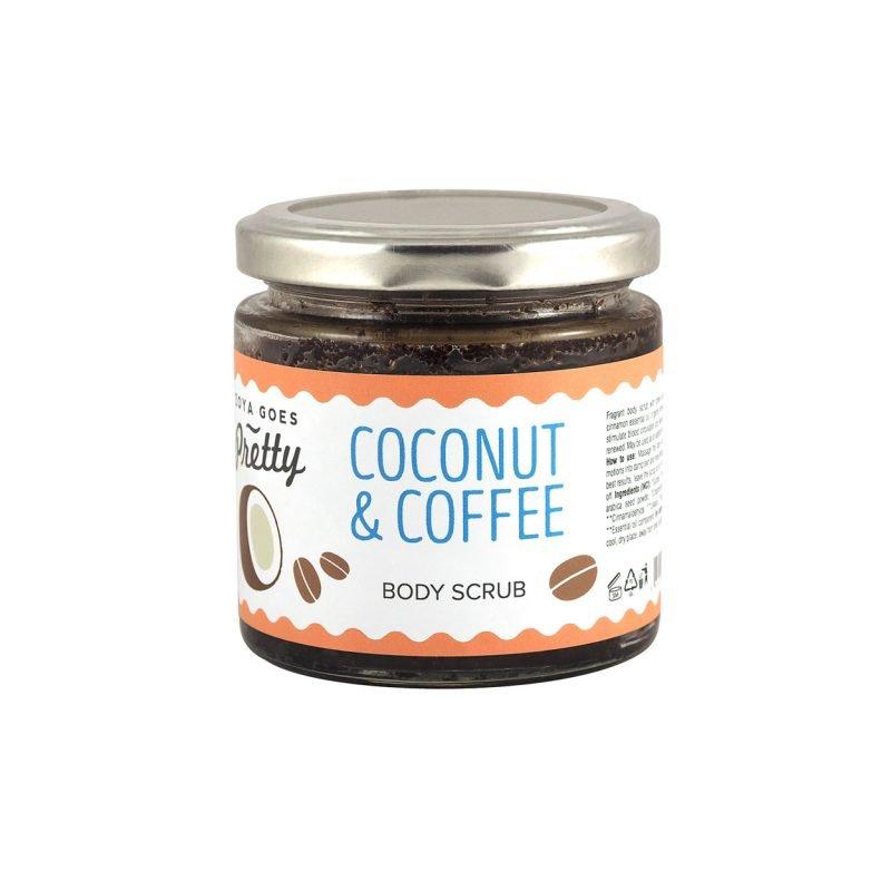 Body scrub coconut & coffeeLichaam reiniging3800231695542