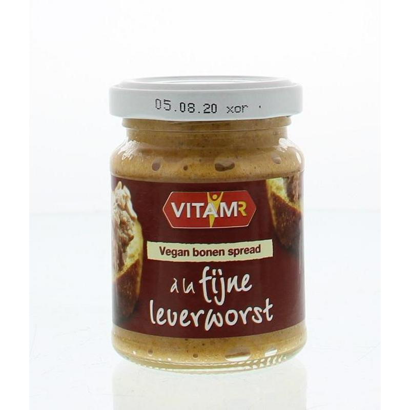 Bonen spread a la fijne leverworst vegan bioVoeding4011437042101