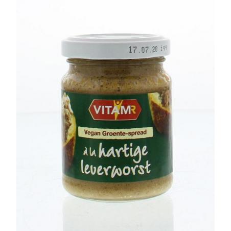 Groente-spread a la hartige leverworst vegan bioVoeding4011437042118