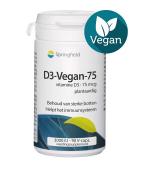 D3-Vegan-75 vitamine D3 75 mcgVitamine enkel8715216240288