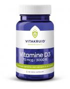 Vitamine D3 75 mcg / 3000 IEOverig vitaminen/mineralen8717438691343