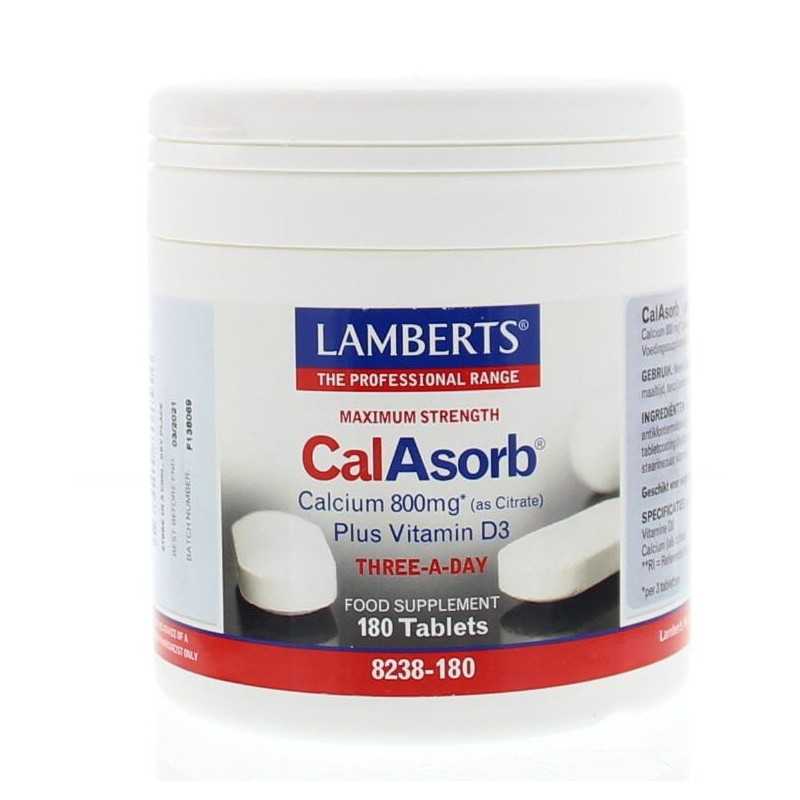 CalAsorb (calcium citraat) & Vitamine D3Mineralen enkel5055148411732