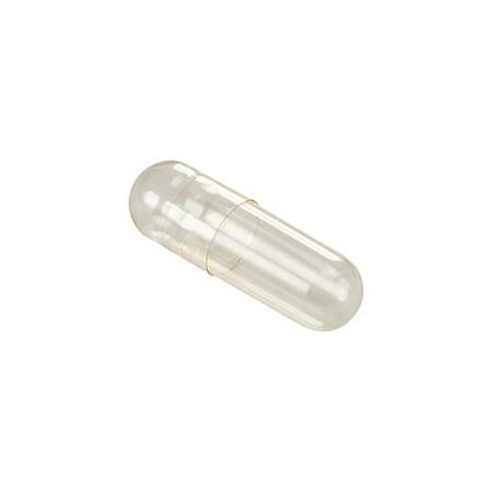 Capsule nr. 0 kleurloos star-lock gelatine potWaren8717159001261