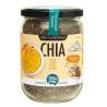 Raw chia zaad in glas bioVoeding8713576236262