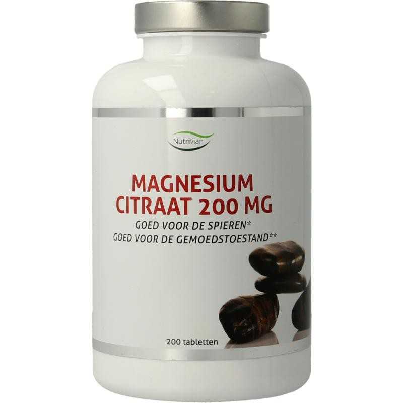 Magnesium citraat 200 mgMineralen enkel8718836390708