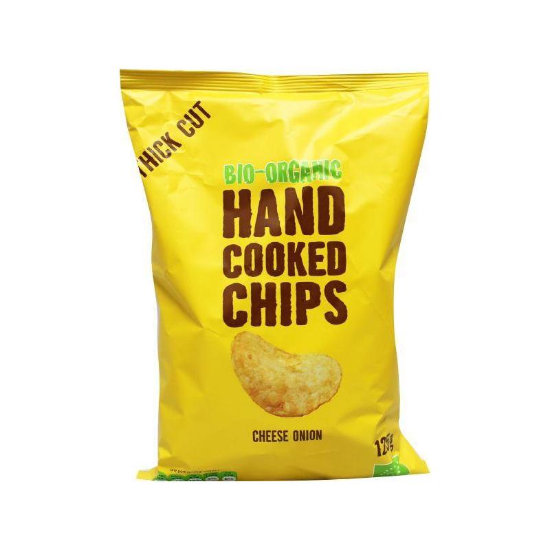 Chips handcooked kaas & ui bioZoutjes/chips8718754502153