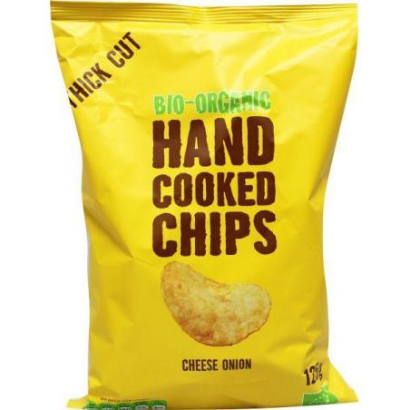 Chips handcooked kaas & ui bioZoutjes/chips8718754502153