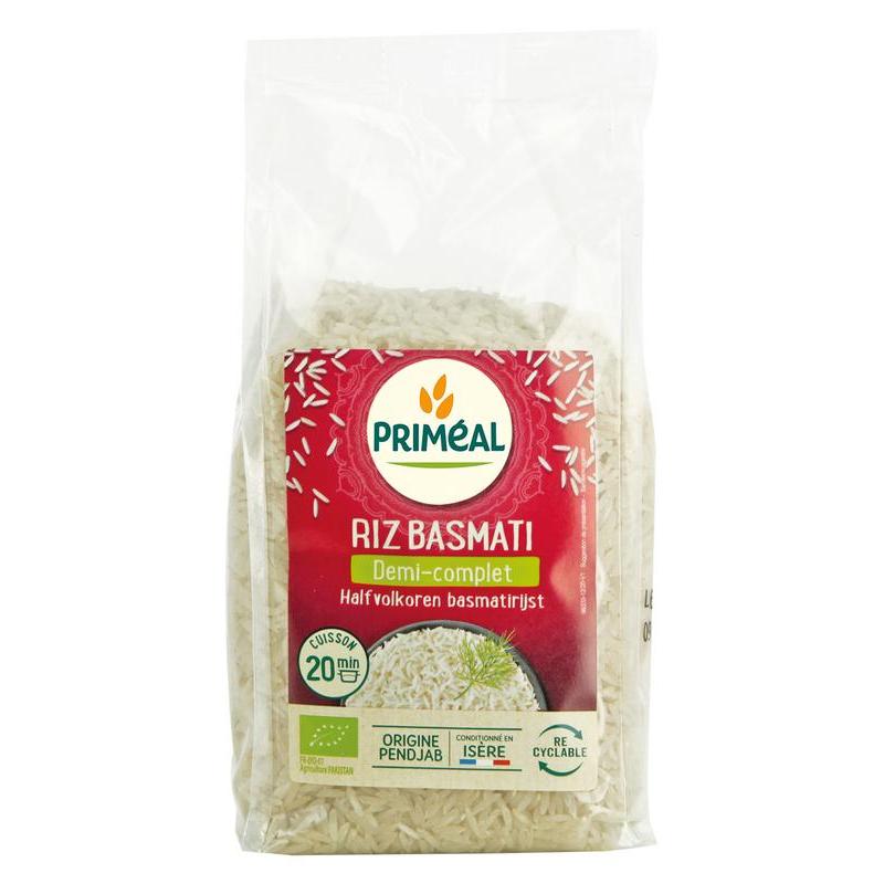 Halfvolkoren basmati rijst bioVoeding3380380000348