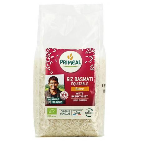 Witte basmati rijst bioVoeding3380390017404