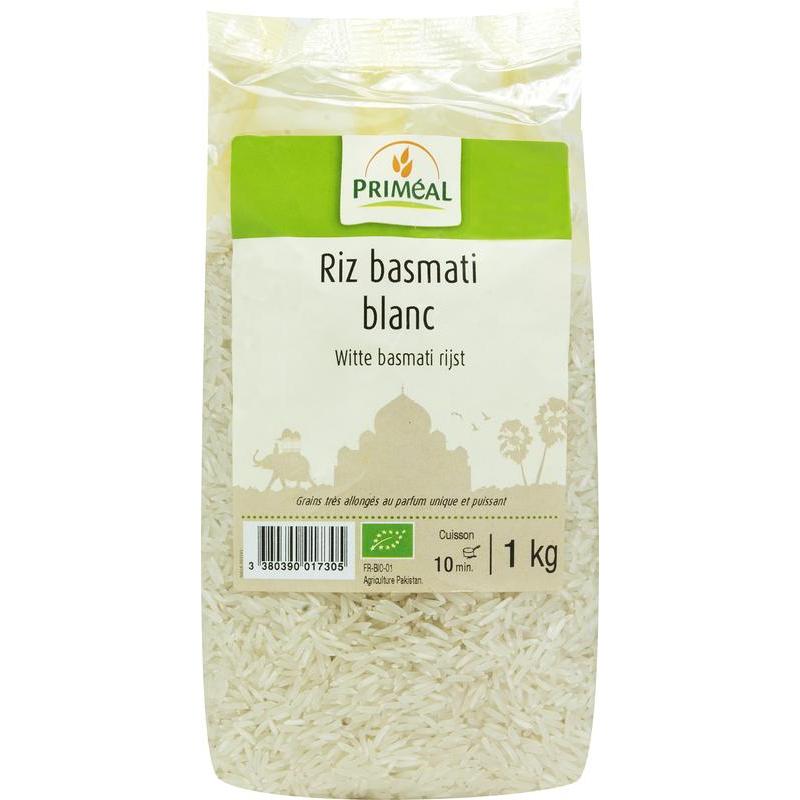 Witte basmati rijst bioVoeding3380390017305