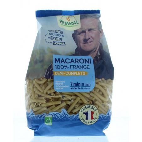 Halfvolkoren macaroni bioVoeding3380390187404