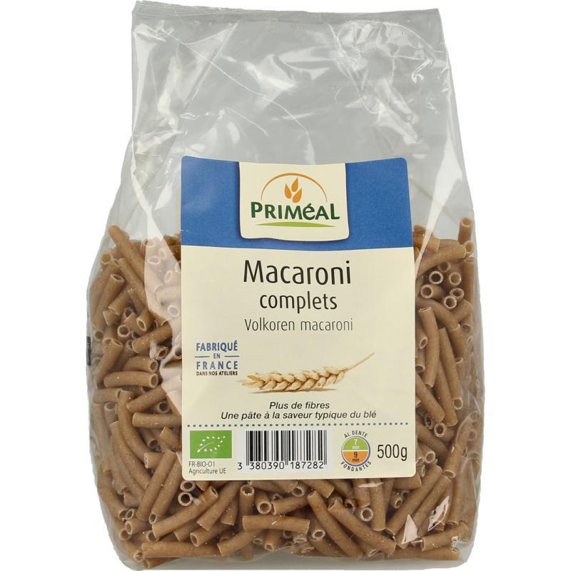 Volkoren macaroni bioVoeding3380390187282