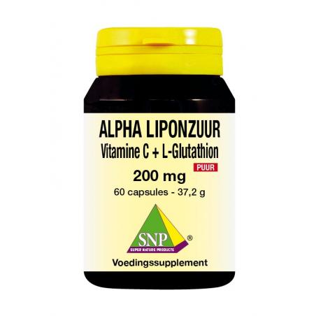 Alpha liponzuur 200 mg puurOverig gezondheidsproducten8718591422799