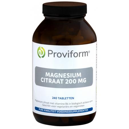 Magnesium citraat 200 mg & B6Mineralen multi8717677125432