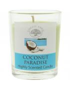 Geurkaars votives coco paradiseEtherische oliën/aromatherapie805460313581