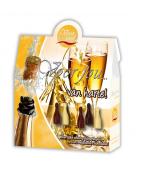 Cadeau doos champagneflesjes van harteSnoepgoed8717624831546