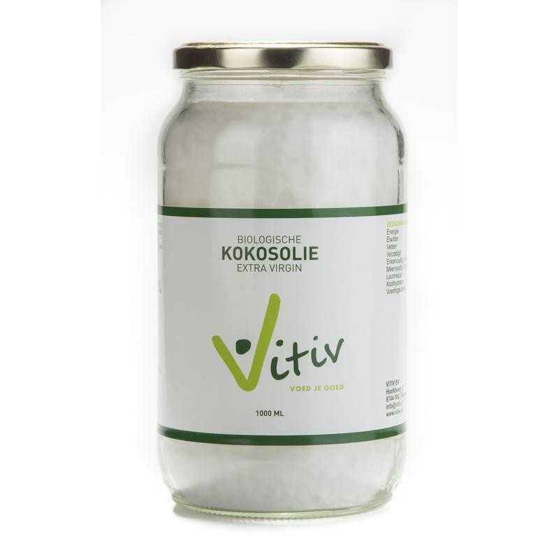 Kokosolie extra virgin bioVoeding8719128690858