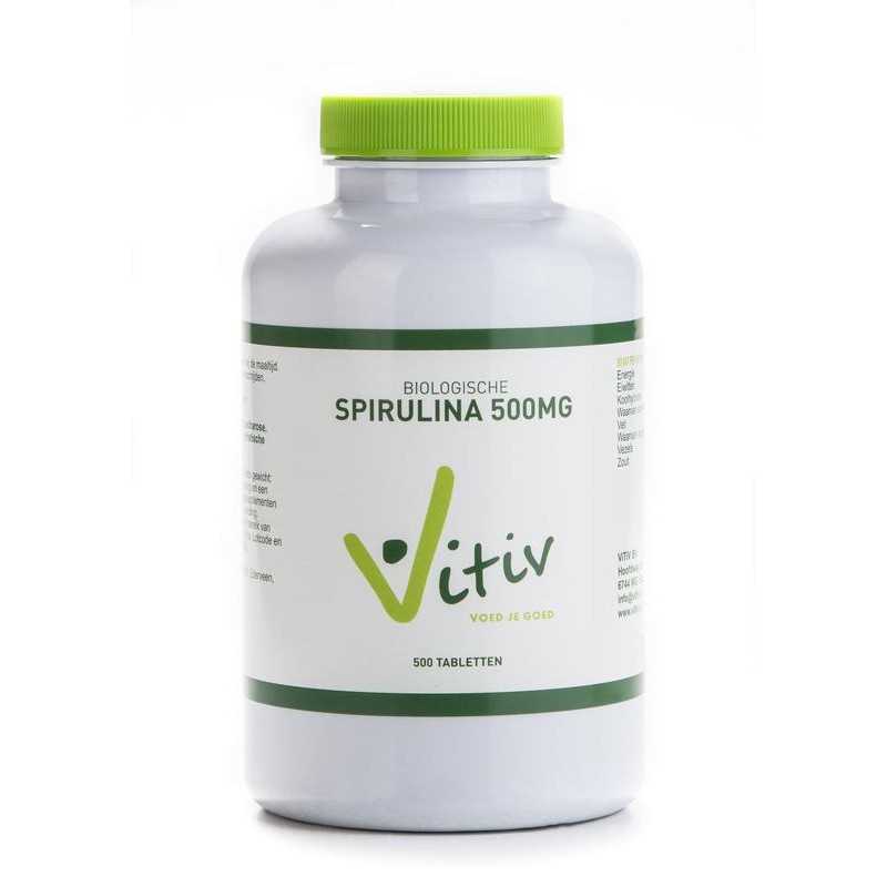 Spirulina 500mg bioOverig gezondheidsproducten8719128691305