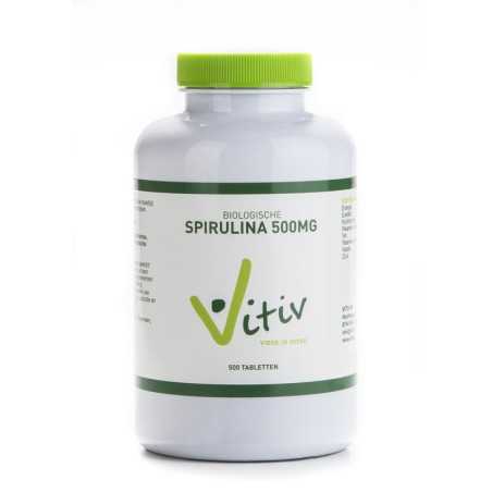 Spirulina 500mg bioOverig gezondheidsproducten8719128691305