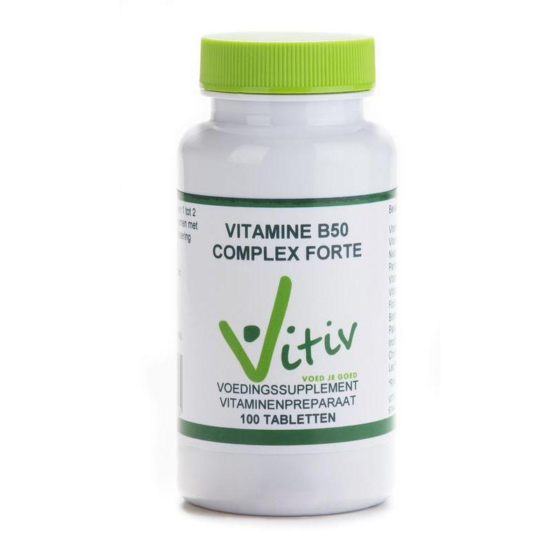 Vitamine B50 complexVitamine multi8719128693194