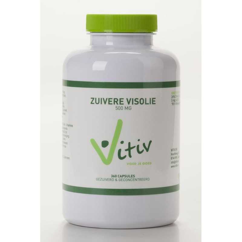 Zuivere visolie 500mgVetzuren8719128691770