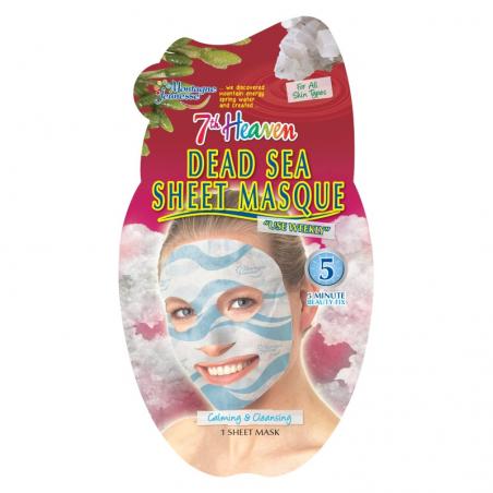 7th Heaven gezichtmasker dead sea sheetReiniging083800031283