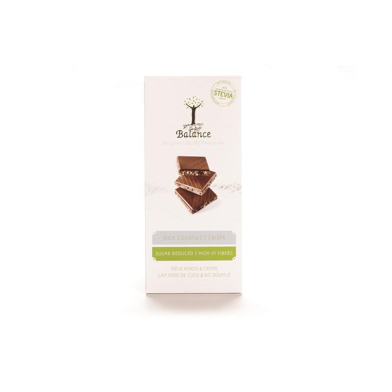 Choco stevia tablet melk/kokoscremeSnoepgoed suikervrij5412860000208