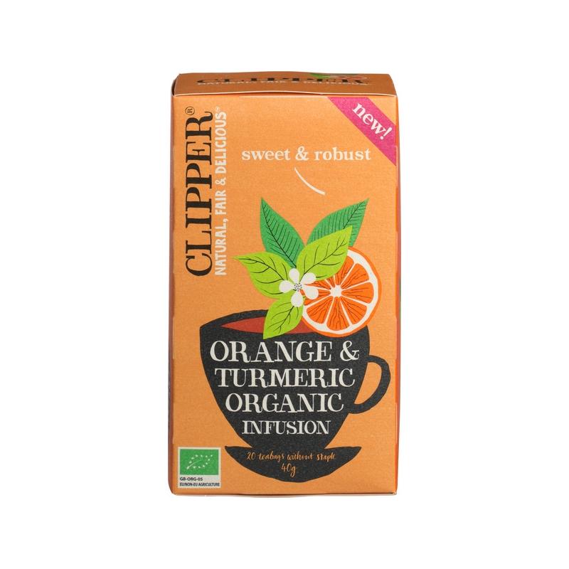 Orange & turmeric infusion bioKoffie/thee5021991941566